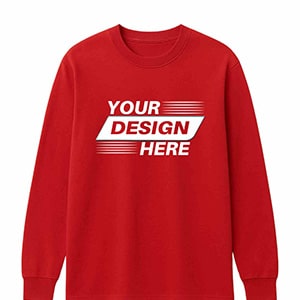 Custom Full Sleeve Round Neck T-Shirts